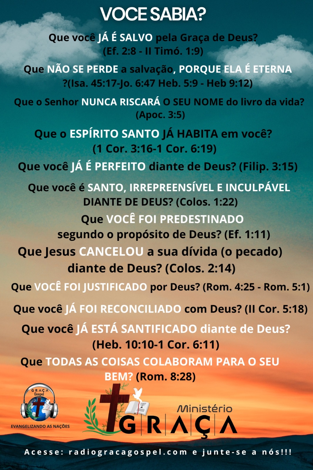 Voce sabia?